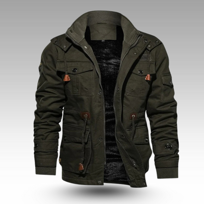 Veyro™ - Stilren Modern Jacka med Foder & Flera Fickor