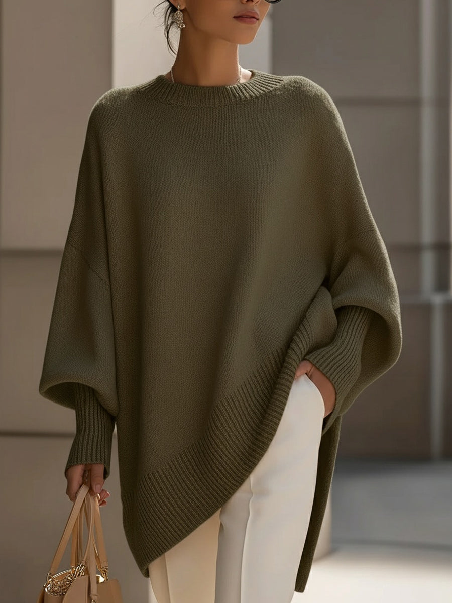Maison Svala™| Annete Oversized ponchotröja