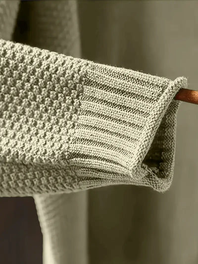 Maison Svala™ | Vaffelstickad Tröja