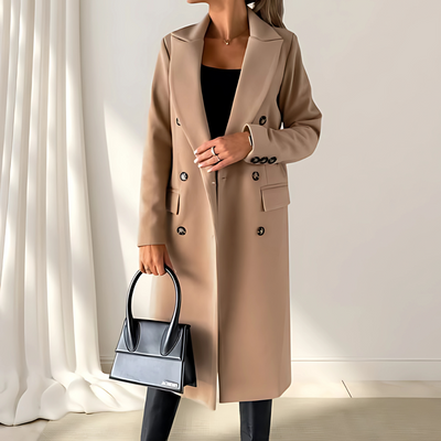 Maison Svala™ | Värmande Långkappa i Tidlös Design