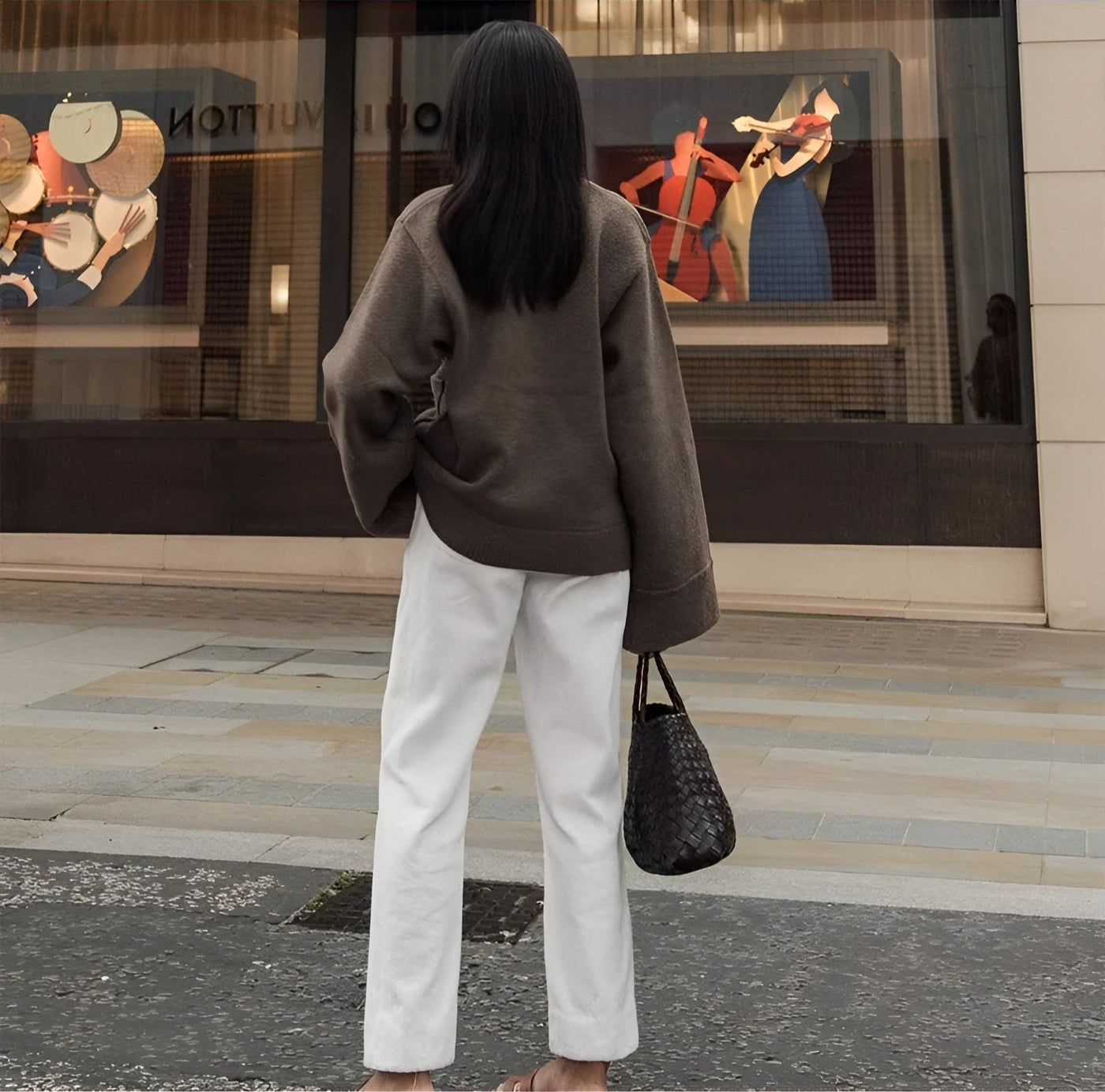 Maison Svala™ | V-hals Väst med Knappar