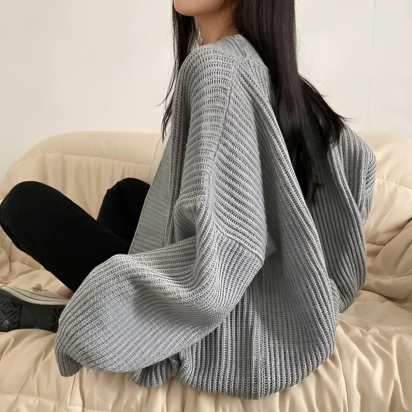 Maison Svala™ | Elegant Stickad Tröja