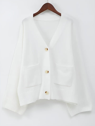 Maison Svala™ | V-hals Väst med Knappar