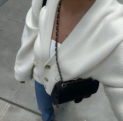 Maison Svala™ | V-hals Väst med Knappar