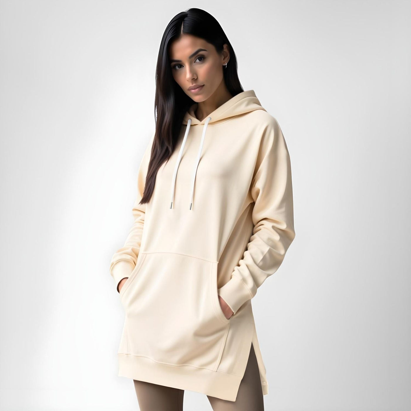 Maison Svala™ | Oversized Hoodie Klänning