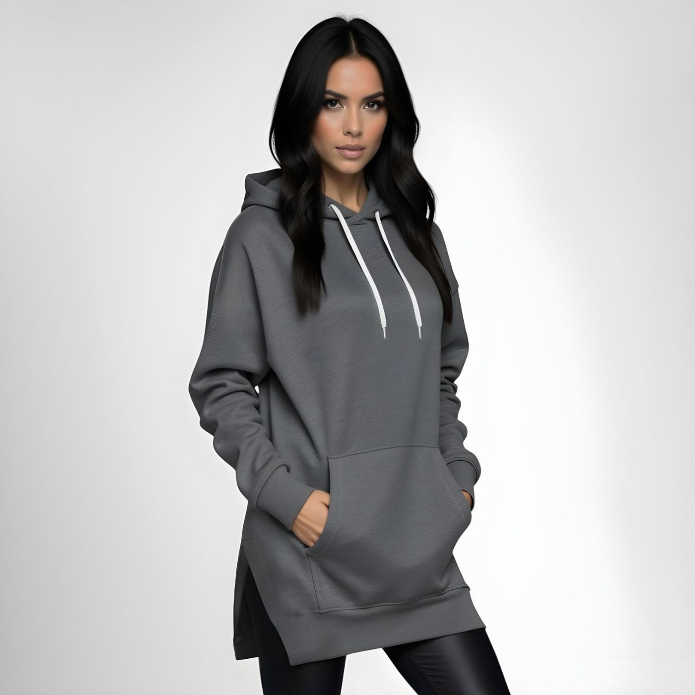 Maison Svala™ | Oversized Hoodie Klänning