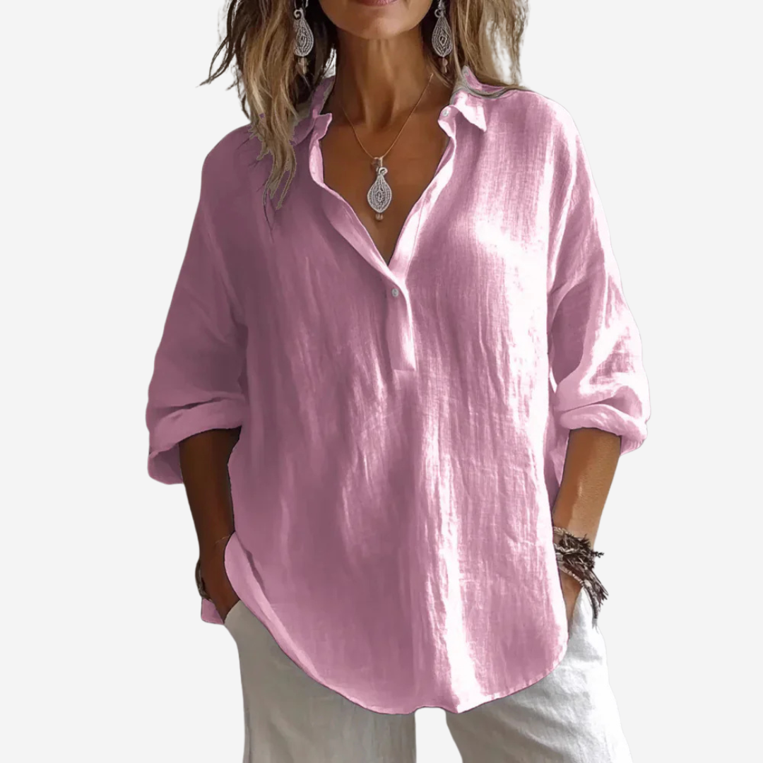 Maison Svala™ | Avslappnad Lyx Blus