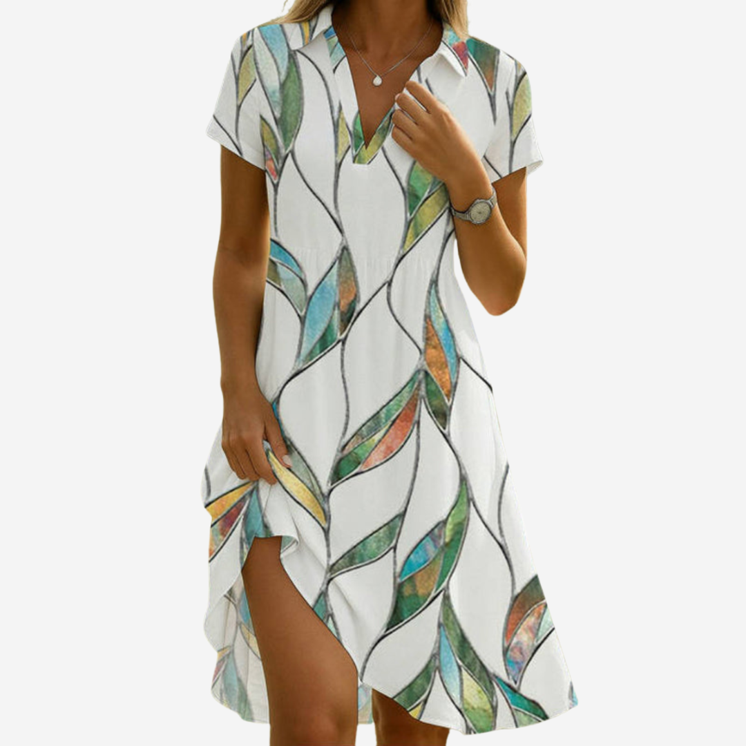 Maison Svala™ | Avslappnad Vintage Klänning