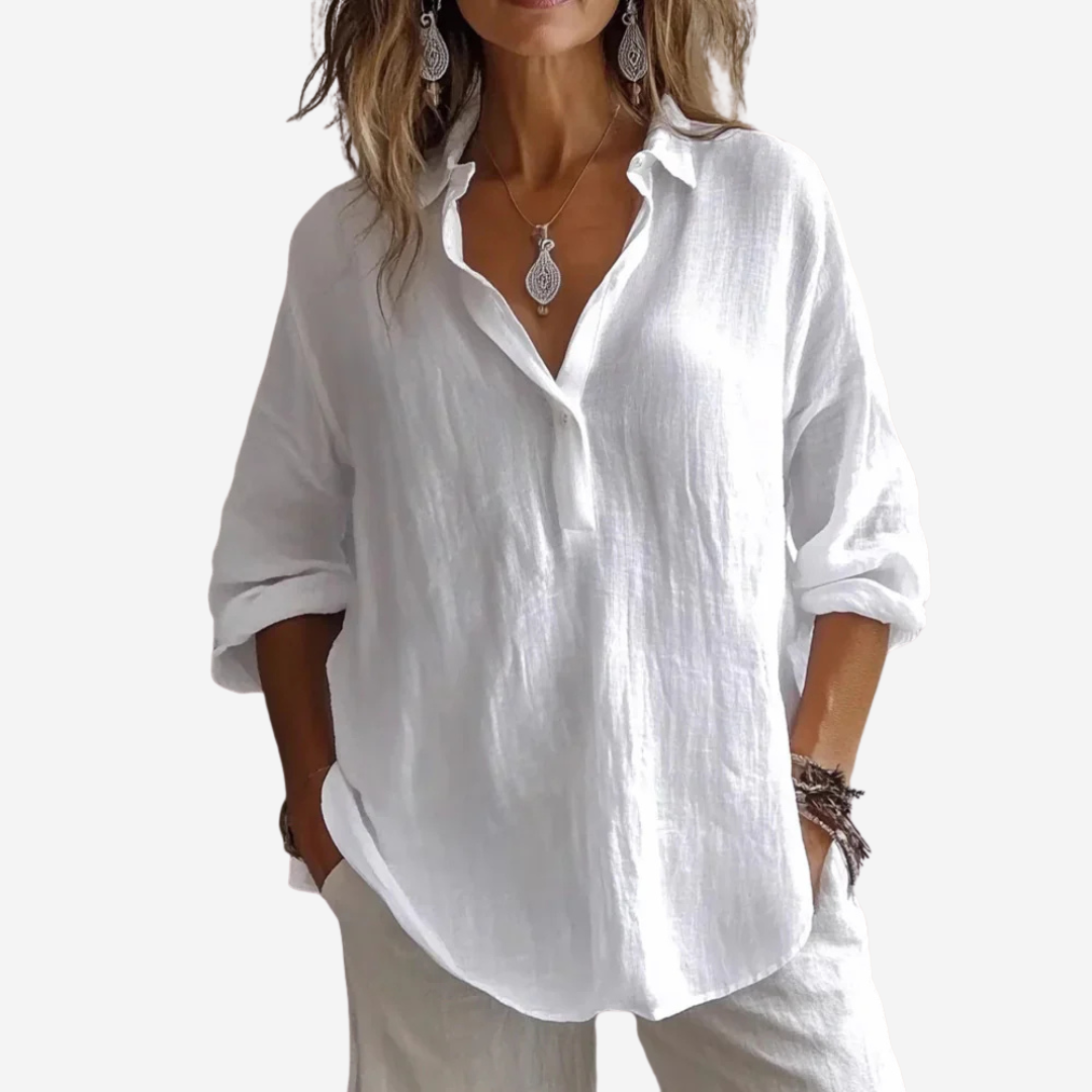 Maison Svala™ | Avslappnad Lyx Blus