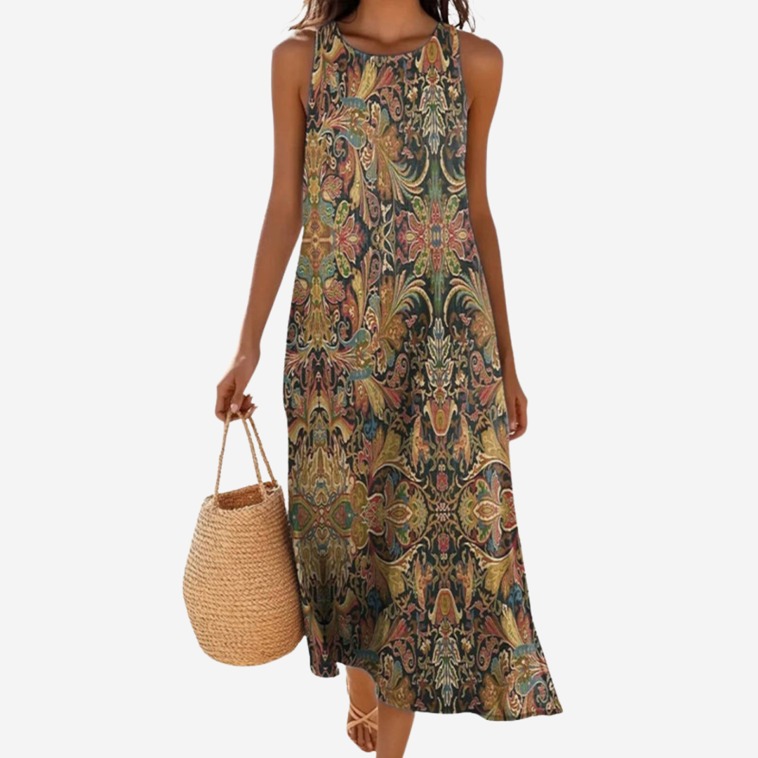 Maison Svala™ | Vintage bohemisk klänning