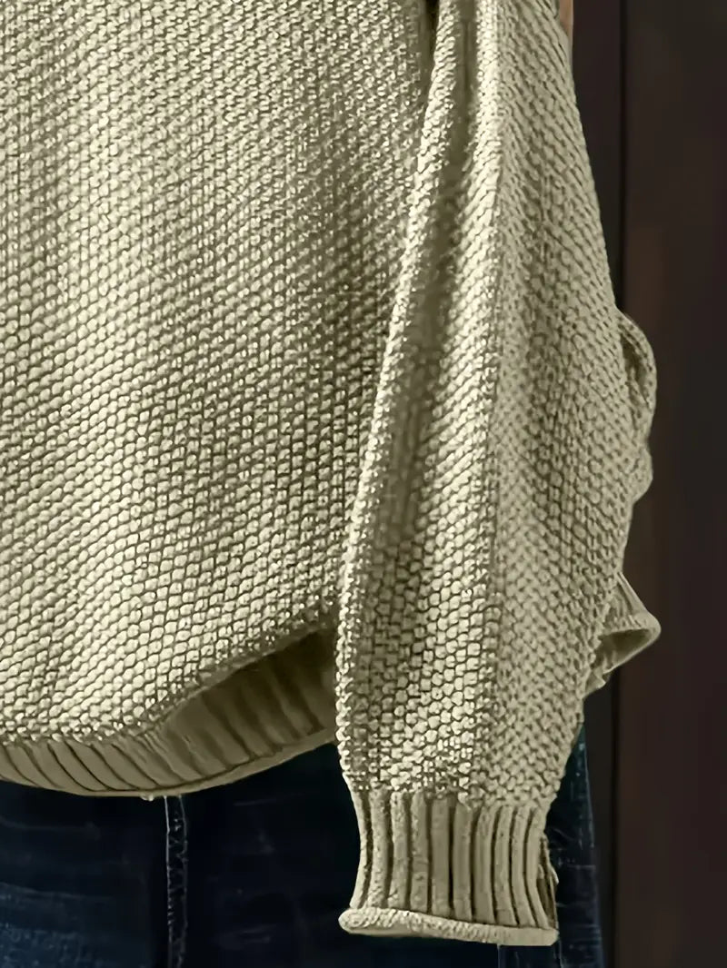 Maison Svala™ | Vaffelstickad Tröja