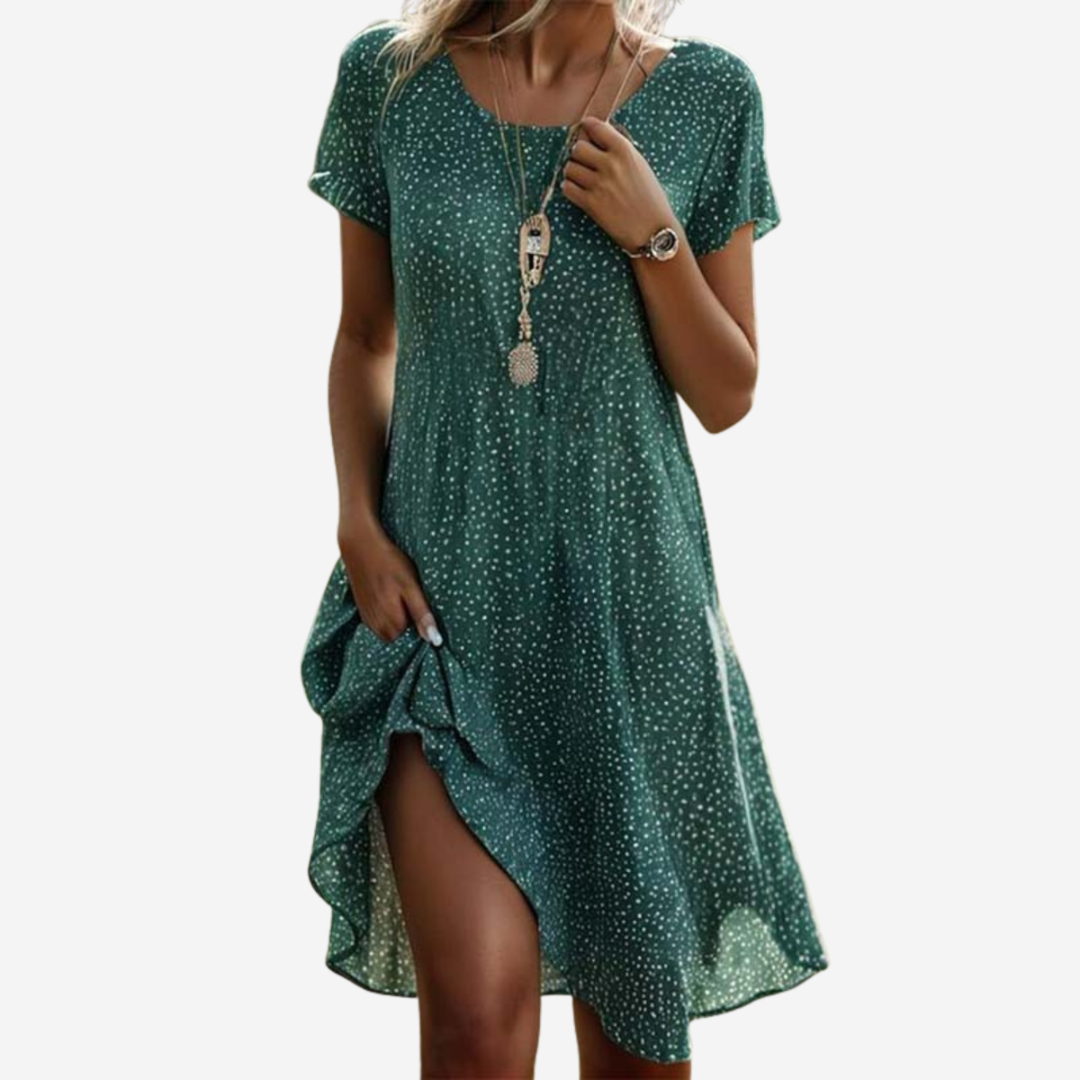 Maison Svala™ | Kort klänning med prickar